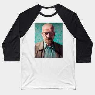 Walter White Portrait - Plain Baseball T-Shirt